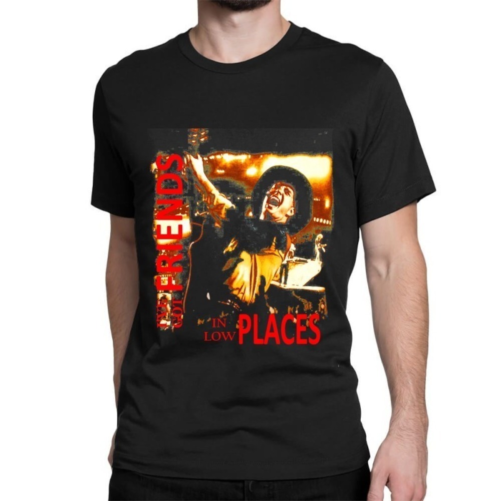 1996 Garth Brooks Retro Friends In Low Places Song Promo Classic Tshirt